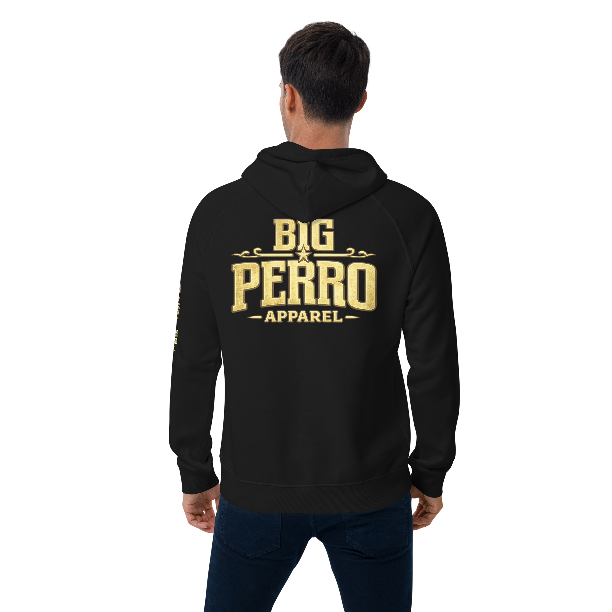 PWC Eco Raglan Hoodie — Back